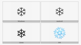Snowflake Pattern - End Of Ayah Symbol