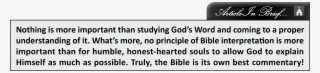 Letting The Bible Explain Itself - Chemical Weathering