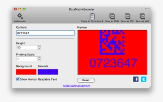 Changing The Color Of Data Matrix Barcode - Datamatrix Color
