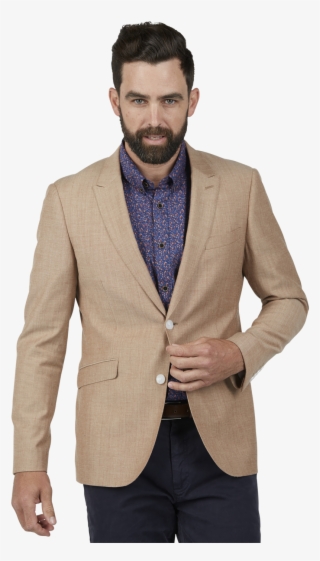 Get The Malvern Texture Blazer In Rust Online - Gentleman