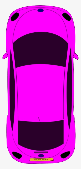 Vector Clip Art - Car Bird Eye Clipart