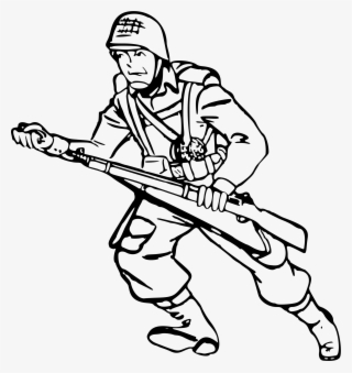 This Free Icons Png Design Of Soldier Charging