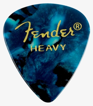 New Fender 351 Premium Celluloid Guitar Picks , Heavy - Base