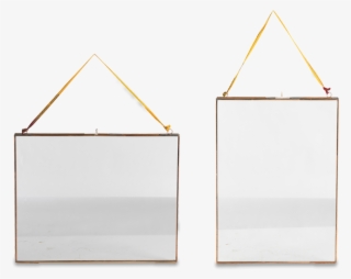 Nkuku Copper & Glass Frame With Sari Tie - Darkness