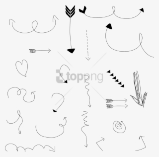 Free Png Doodle Arrow Png Image With Transparent Background - Doodle Arrow Png
