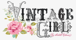Free Png Download Vintage Girl Logo Png Images Background - Vintage Girl Logo