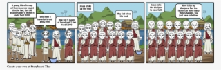 Jesus Feeds - Cartoon