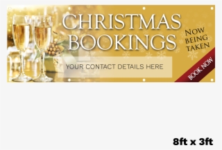 Personalised Christmas Party Bookings Now Being Taken - Champagne