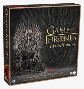 Agot Theironthrone Box - Game Of Thrones Iron Throne Board Game