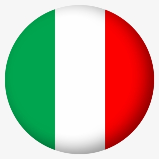 Italian Flag - Italy Flag Circle Png