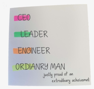 A Moment Of Reflection - Handwriting