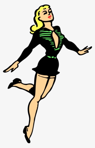 Svg Library Download Girl Dancer Clipart - ワン パンマン タツマキ はいてない