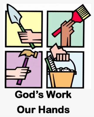 Church Work Day Icon - Fall Church Work Day
