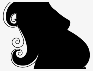 Silueta De Mujer Embarazada Png
