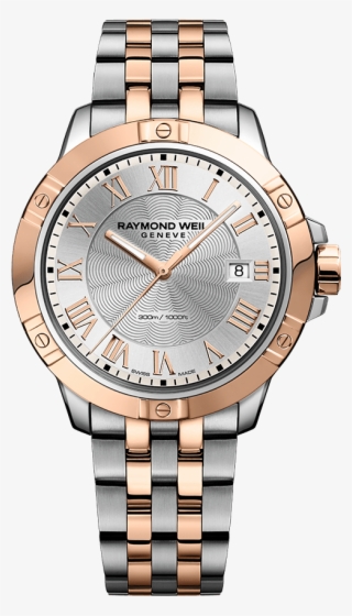 Raymond Weil Tango Two-tone Rose Gold Steel Bracelet - Raymond Weil Watches
