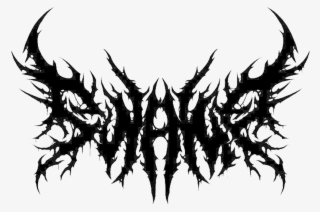 Black Font Transparent Background Contoured White 1px - Illustration