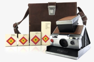 Polaroid Land Sx-70 Camera W Accessories - Instant Camera