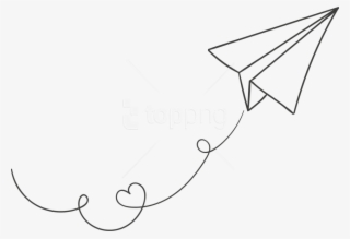 Free Png Download White Paper Plane Clipart Png Photo - Transparent Background Paper Airplane Png