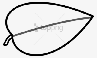 Free Png Leaf Outline Png Image With Transparent Background - Leaf Clip Art Outline