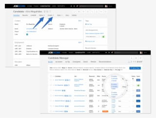 Candidate View Manager Notes And Emails - Computer Icon