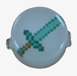 Graphic Home Buttons - Minecraft Diamond Sword Short