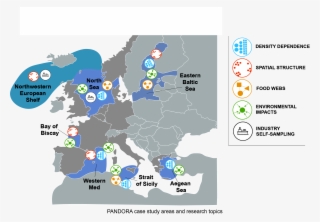 Case Study Regions - Map