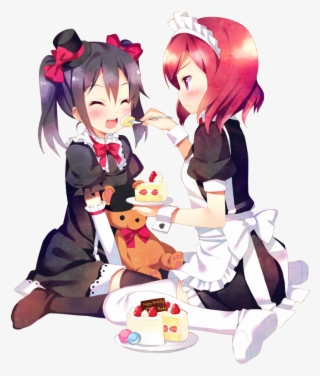 Clip Free Love Live Maid X Elegant Render By - Nico X Maki Maid