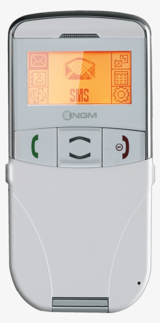 Ngm Oscarflip White Front - Mobile Phone