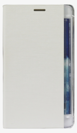 Mycandy Galaxy Note Edge Flip Cover White - Smartphone