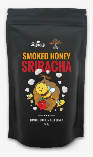 Smoked Honey Sriracha - Cartoon