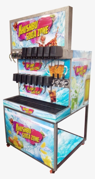 Fountain Soda Machine 17 3 Double Decker By Everest - Snack