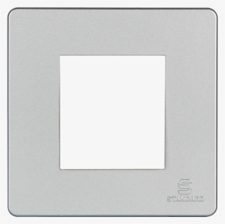 2 M Moonlit Silver Cover Plate Radiant Grey - Paper Product