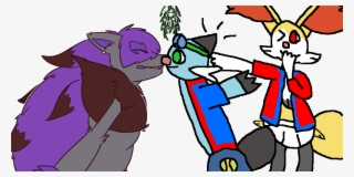 “ Mistletoe Meme From Ask A Shiny Zoroark I'll - Cartoon