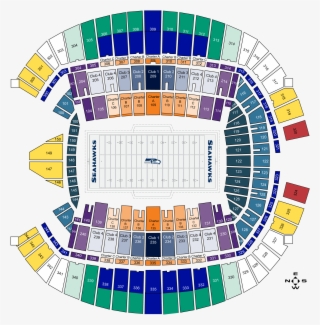 Centurylink Field Seating Map Luxury Seattle Seahawks - Chelsea Fc Seating Plan