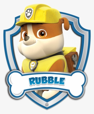 Rubble Paw Patrol Logo 5 By Carolyn - Cap N Turbot Paw Patrol