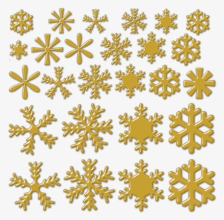 Snow Flake Gold2 - Motif