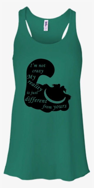Alice In Wonderland Inspired - Bella + Canvas Ladies' Flowy Racerback Tank B8800