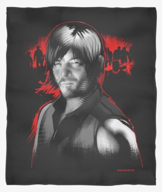 Daryl Dixon Premium Fleece Blankets - Towel