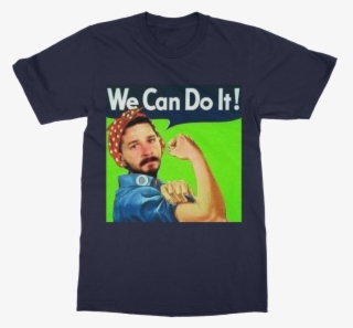 We Can Do It Meme ﻿classic Adult T-shirt - We Can Do It! (rosie The Riveter)