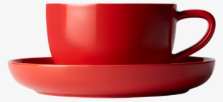 T2 Teaset Red Cup And Saucer - Cup