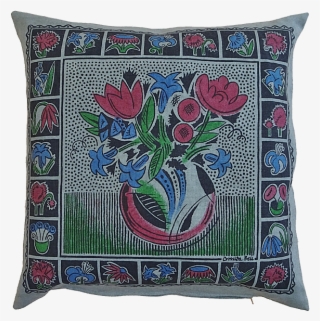 Flower Vase Cushion Cover - Cushion