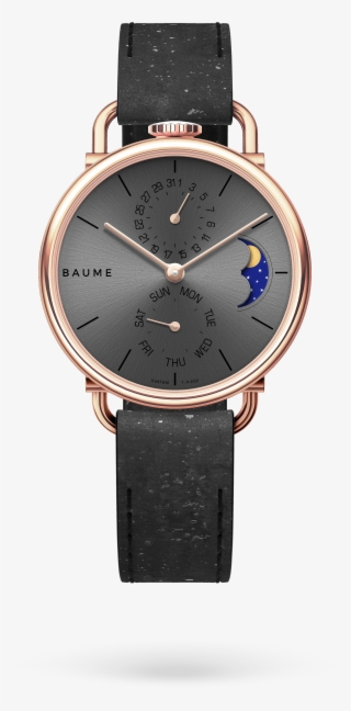 35mm Moonphase Unisex Custom Watch Miyota Golden Case - Miyota Moonphase