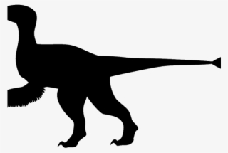 Velociraptor Clipart Dinosaur Silhouette - Velociraptor Silhouette