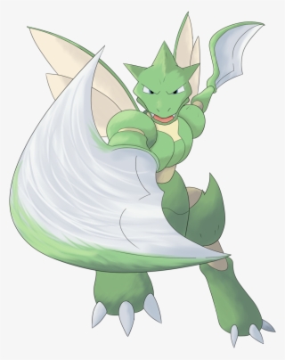 7 Scyther - Cartoon