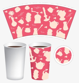 Vector Freeuse Download Coffee Mug Cup Expansion Drawing - Plantillas De Vasos De Cafe