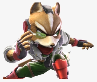 Sticker Starfox Fox Mccloud Super Smash Bros Ssb4 Mission - Fox Ssb4