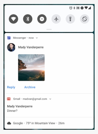 Banner Library Download Android P Messaging Notifications - Android P Notifications