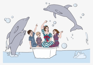 Mary Poppins, John, Georgie, Annabel In Bathtub With - Cartoon