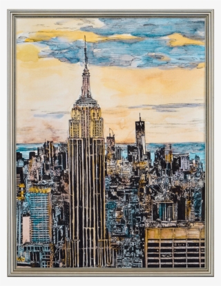 Cityscape - Nyc - Picture Frame
