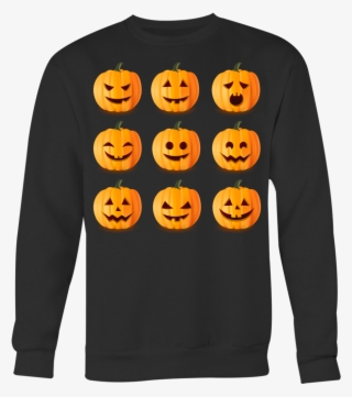 Jack O Lantern Emoji Sweatshirt T-shirt - Admit It You Want To Taste My Weiner